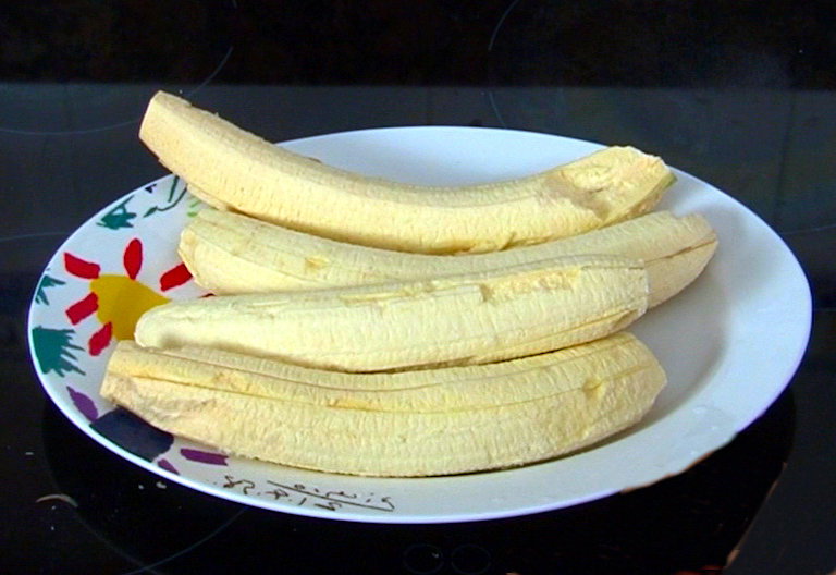 Cómo pelar plátano macho