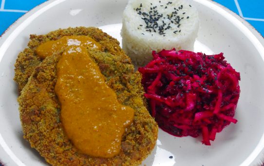 Milanesas de garbanzos
