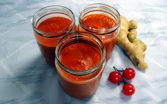 Salsa makhani vegana con un toque peruano