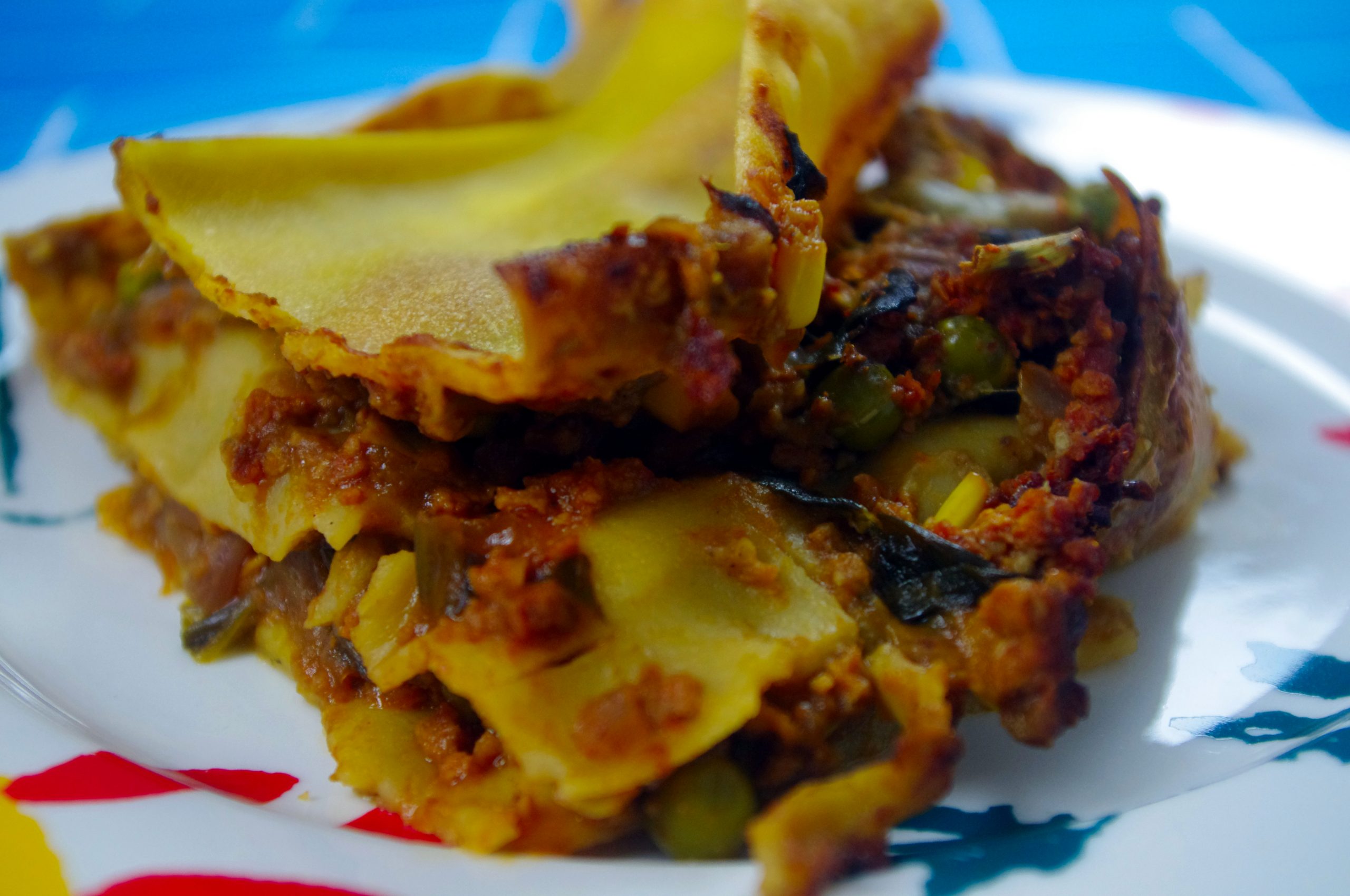 Lasaña vegana